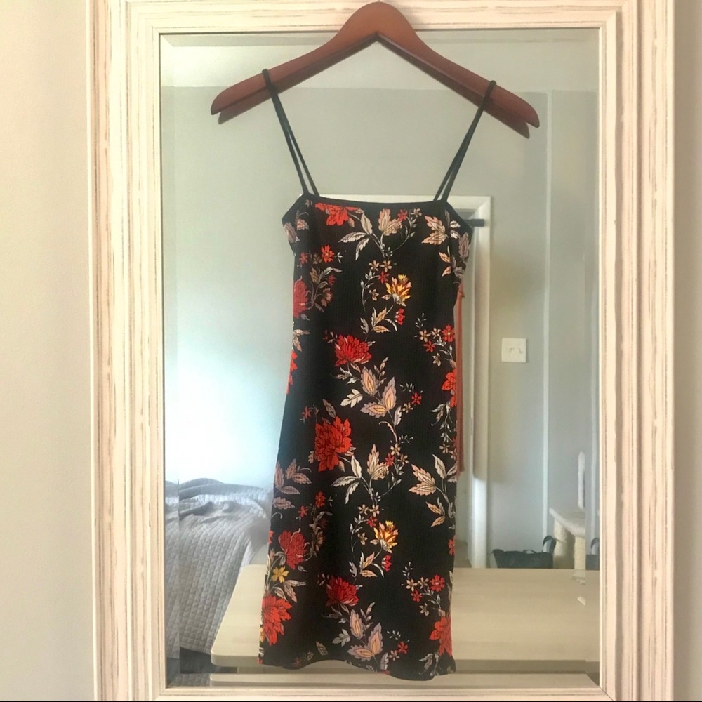 Mini floral dress